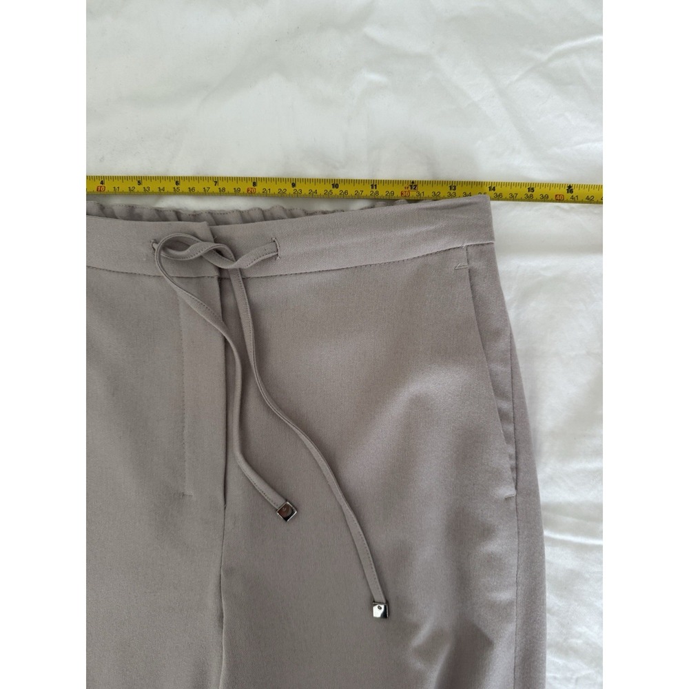 S Max Mara - Floria Stretchy Waist Wool Size 42 IT 8 uS Dusty Pink - Picture 10 of 12